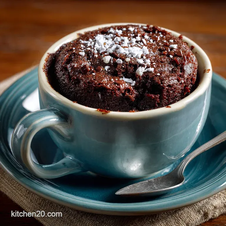 The Instant Indulgence 4Minute Fudgy Brownie in a Mug
