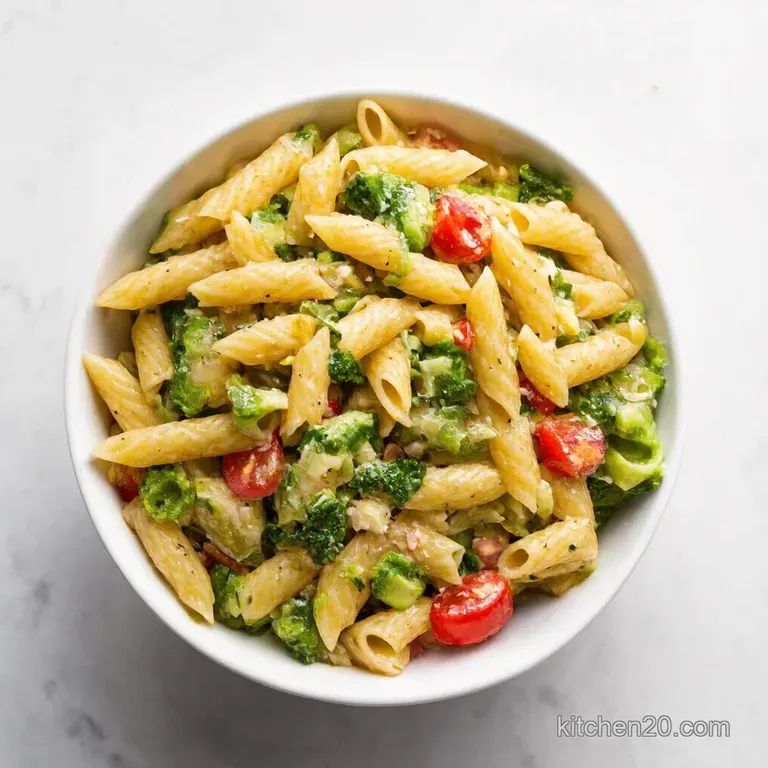 Garden Ranch Fiesta Pasta Salad