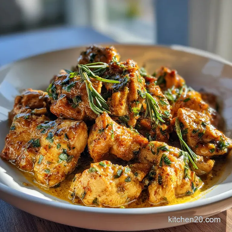 Garlic Butter Chicken: Restaurant Quality Glaze