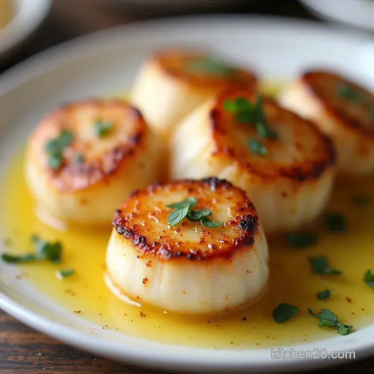 GoldenSeared Garlic Butter Scallops Restaurant Quality in 20 Minutes Flat