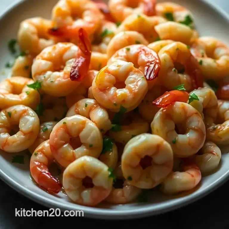 Garlicky Shrimp Scampi: a Weeknight Winner! presentation