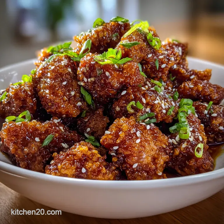 General Tsos Chicken Recipe: Shattering Crispy Glaze