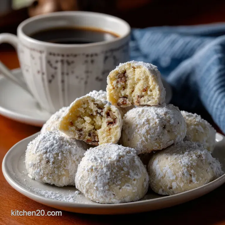 GlutenFree Russian Tea Cakes: Melt-in-Mouth