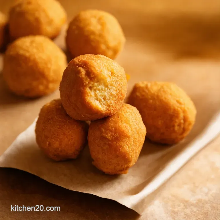 Golden Hush Puppies A Southern Classic presentation
