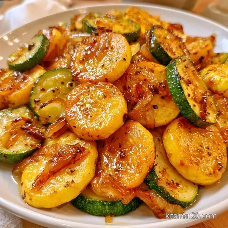 Golden Sautéed Summer Squash