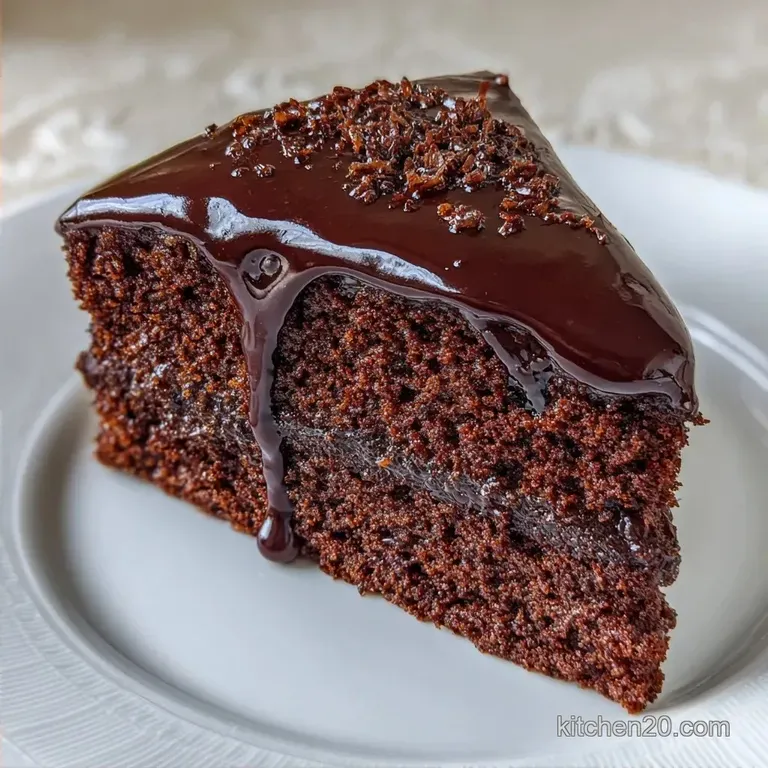 Gourmet Dark Chocolate Dad Cake: Velvety and Rich