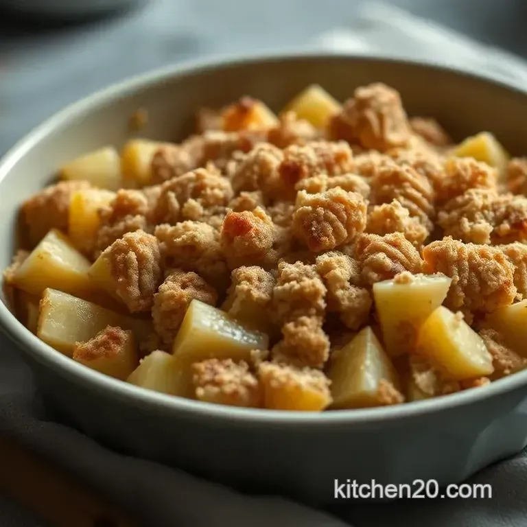 Grandma s Golden Apple Crumble