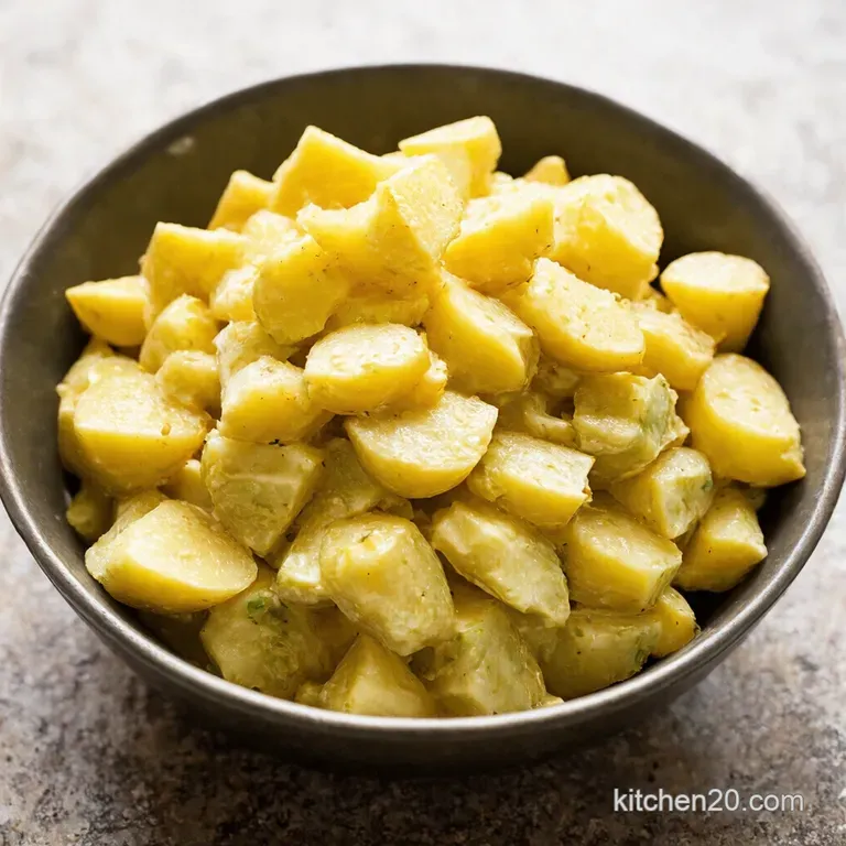 Grandmas Best Better Potato Salad presentation