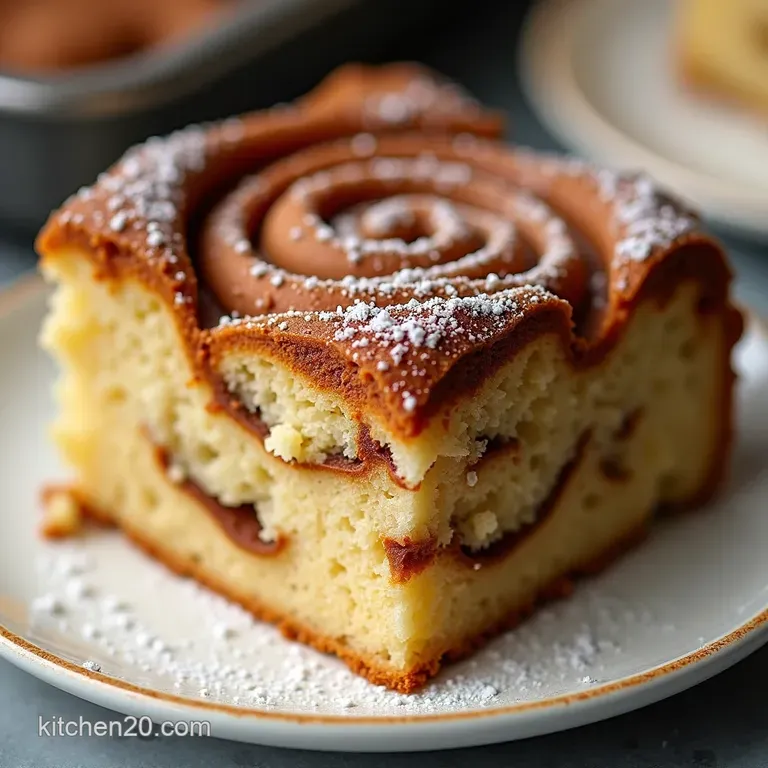 Grandmas Secret Cinnamon Swirl Coffee Cake