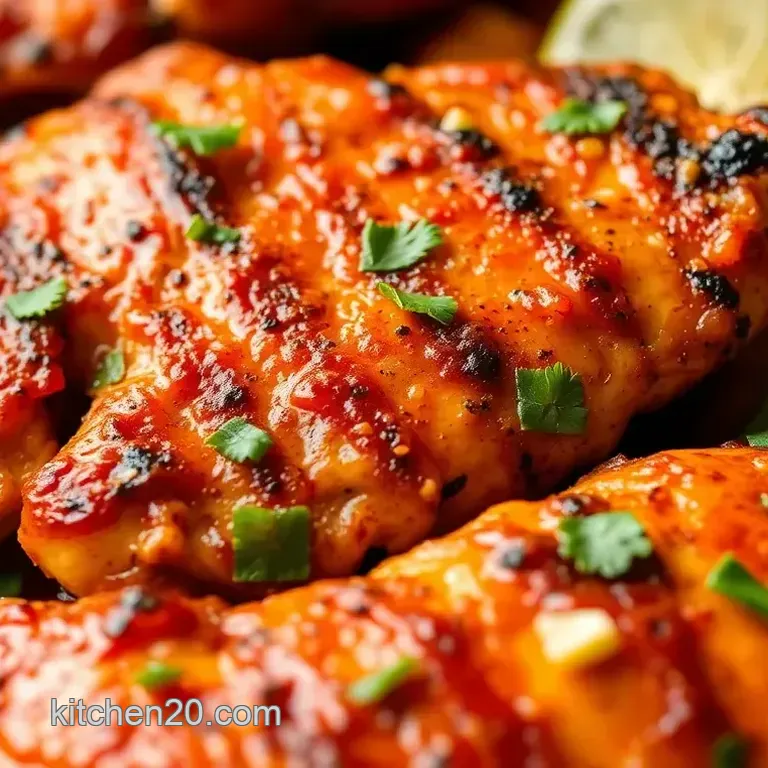 Zesty Grilled Spicy Chicken Recipe