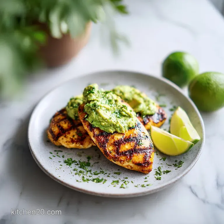 Grilled California Avocado Chicken