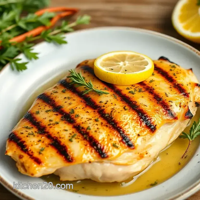 Zesty Grilled Chicken with Lemon & Herbs