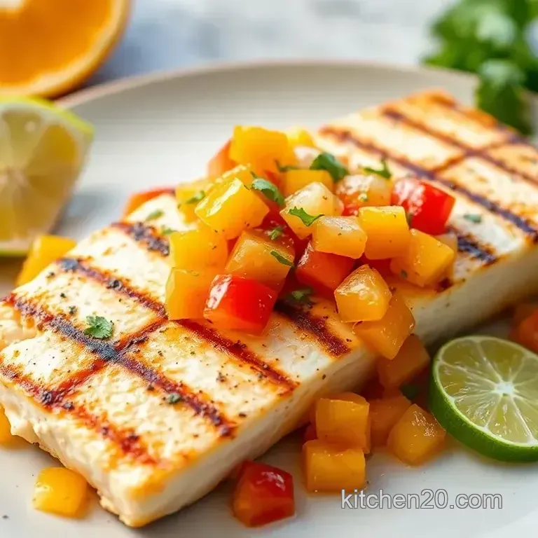 Zesty Grilled Mahi Mahi with Fresh Citrus Salsa