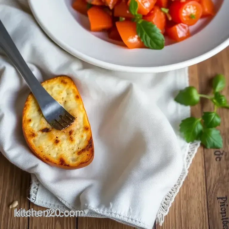 Grilled Tomato Salsa with Fresh Flavor presentation