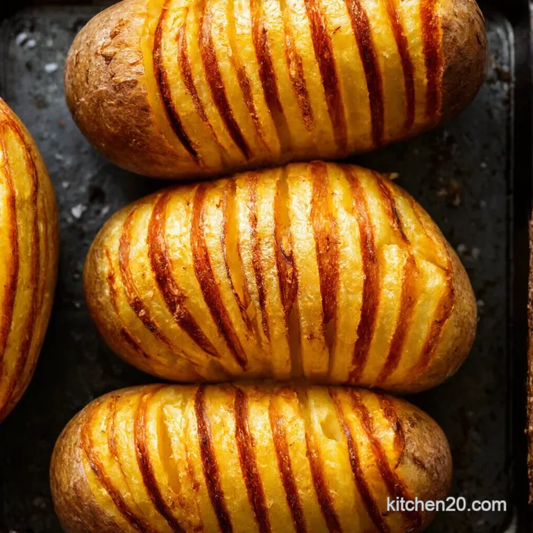 Hasselback Potato Extravaganza 8 Ways to Elevate Your Spuds presentation