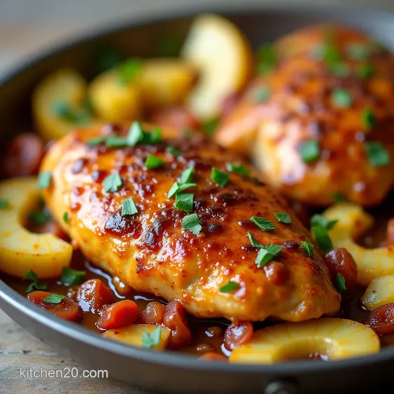 Island Breeze Chicken OnePan Tropical Teriyaki Pineapple Dinner