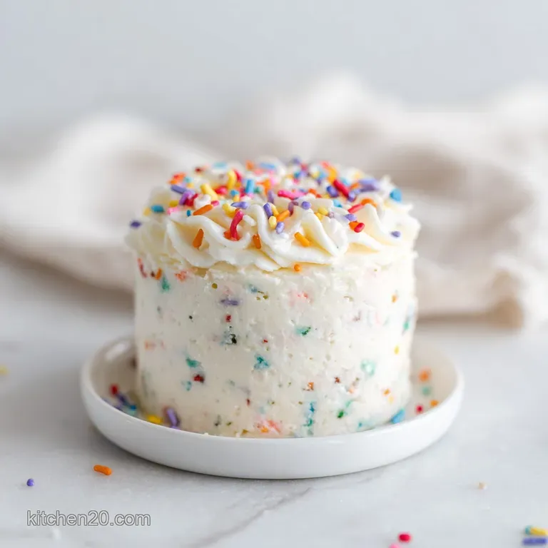 Healthier Smash Cake: Soft and Berry-Infused