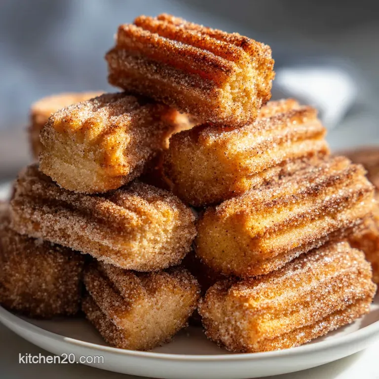 Healthy Air Fryer Churro Bites: Shatter Crisp