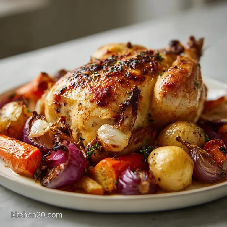 Best Healthy Dinner Recipe: Crispy Roasted Chicken