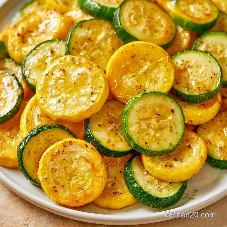 A neat square of creamy yellow vegetables topped with bubbly melted cheese on a clean, white modern dinner plate.