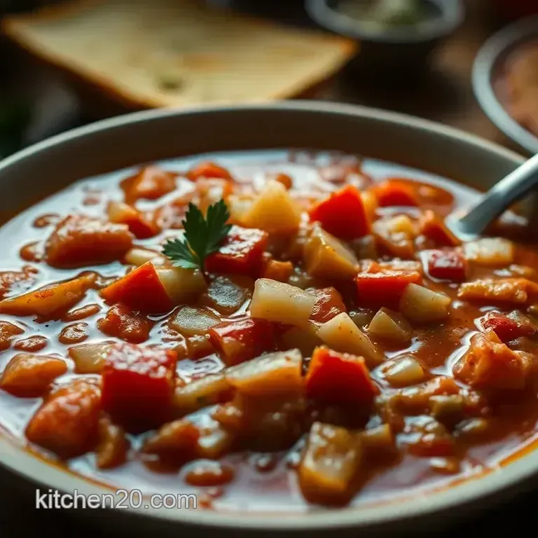 Hearty Chicken Tortilla Soup with Crispy Tortilla Strips