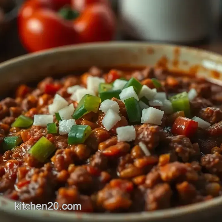 Hearty No Bean Chili – A Savoury Protein-Packed Bowl of Comfort
