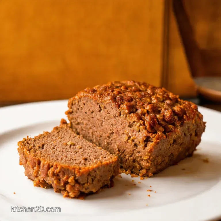 Hearty Oatmeal Meatloaf a Modern Comfort Classic presentation