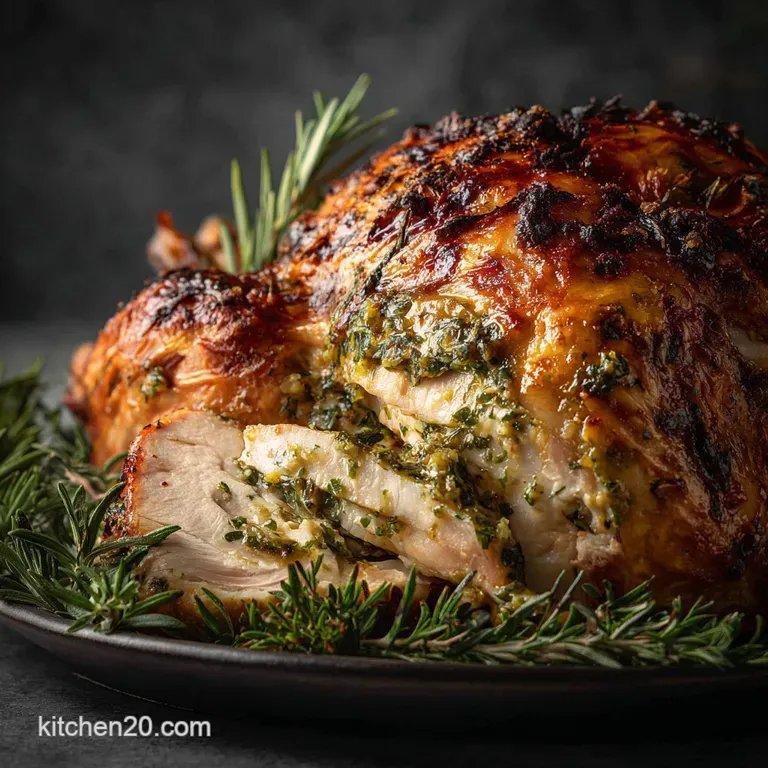 Herb Butter Turkey: The Ultimate Roast for Crisp Skin and Moist Meat