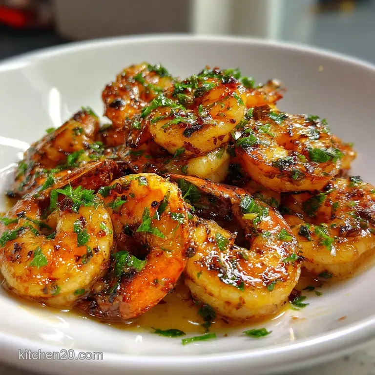 High Protein Honey Garlic Shrimp Recipe