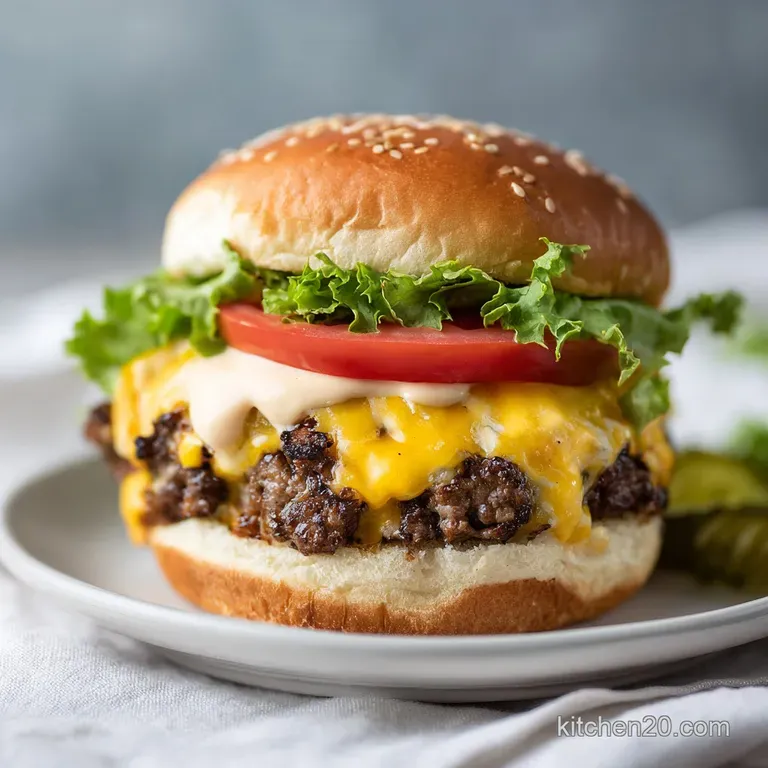 A glossy swirl of rich, yellow-orange sauce on a white plate, hinting at savory flavors.