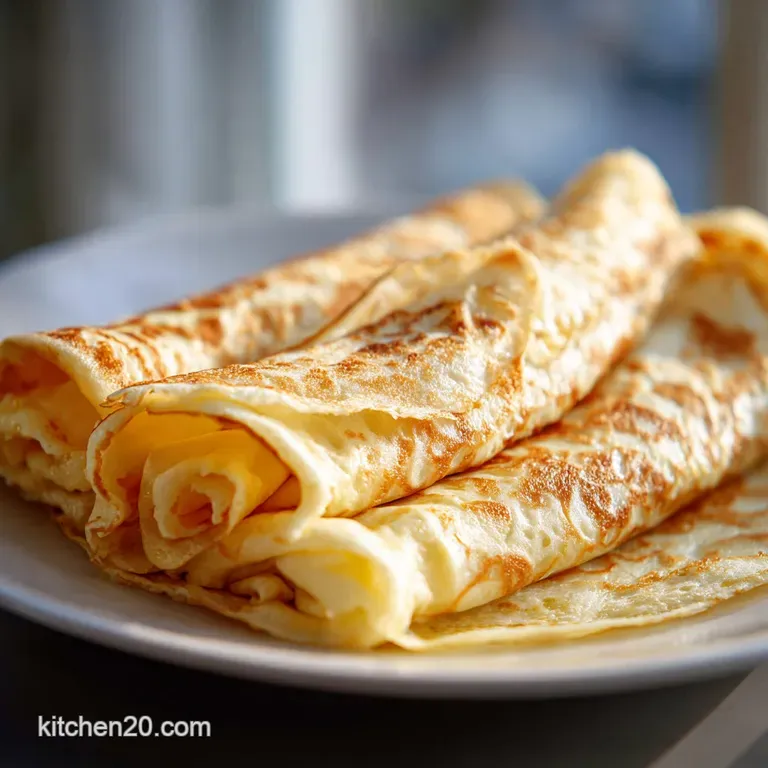Homemade Crepes: Velvety and Thin