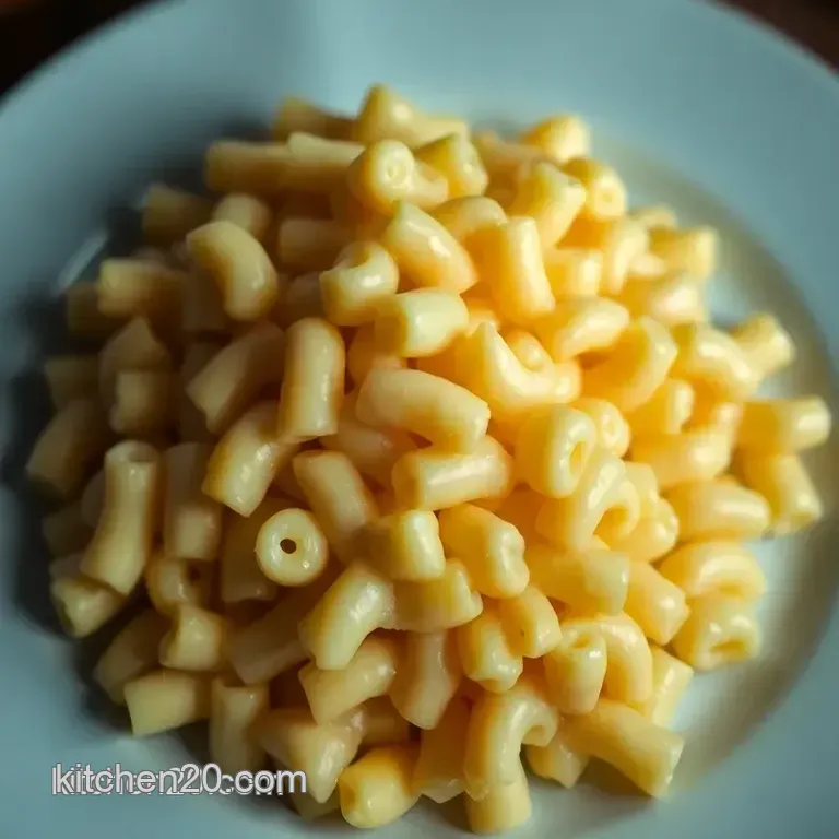 Homemade Mac & Cheese presentation