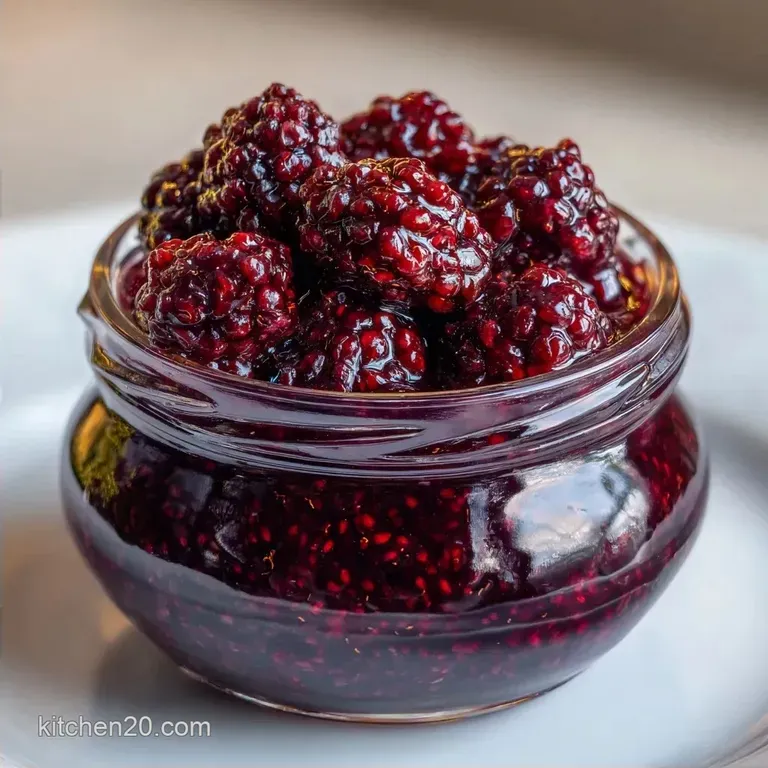 Mulberry Preserves: Rich and Velvety
