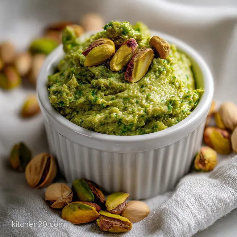 Pistachio Butter: the Chefs Homemade Recipe presentation