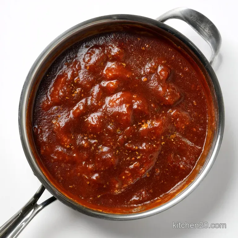 Enchilada Sauce: Deep Velvety Homemade Red Sauce presentation