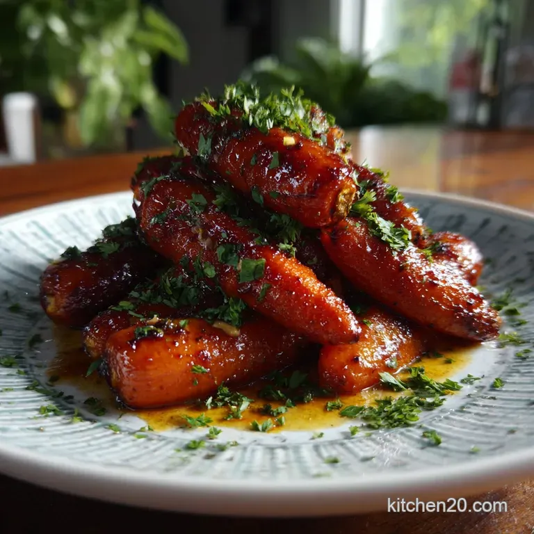 Christmas Vegetable Side Dish with Roasted Honey Glazed Carrots