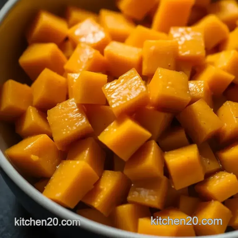 Honey-Mustard Roasted Yams with Thyme presentation