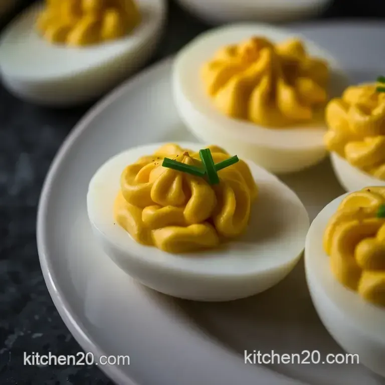 How to Make Deviled Eggs: a Classic Delight presentation
