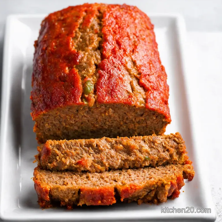 Inas Inspired Sautéed Veggie Meatloaf