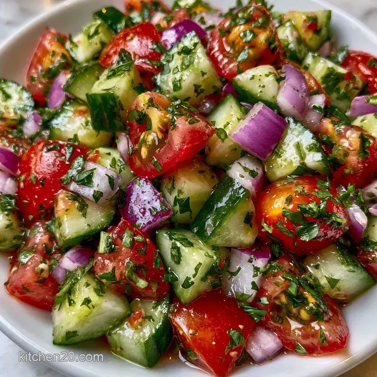 Indian Cucumber Salad in 10 Minutes