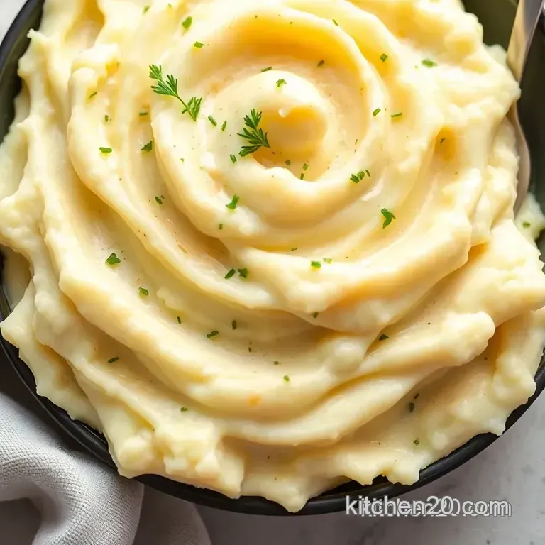Instant Pot Creamy Dreamy Mashed Potatoes presentation