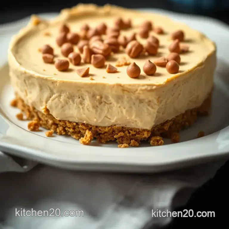 Irresistible Creamy Peanut Butter Pie presentation
