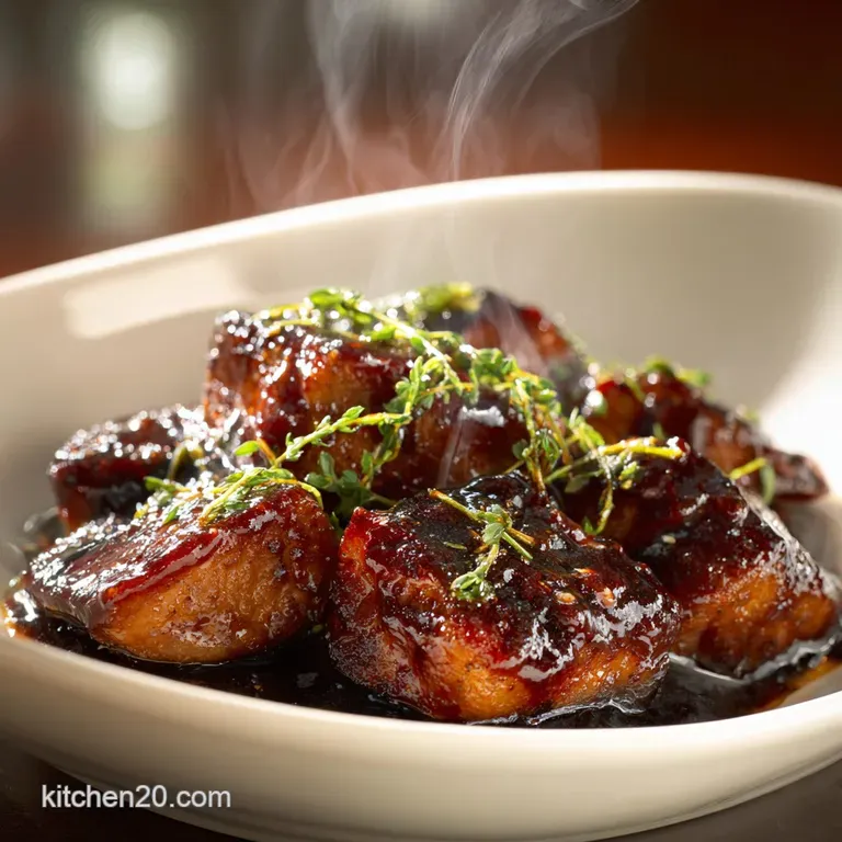 Jack Daniels Sauce: the Restaurant-Quality Whiskey Glaze Recipe presentation
