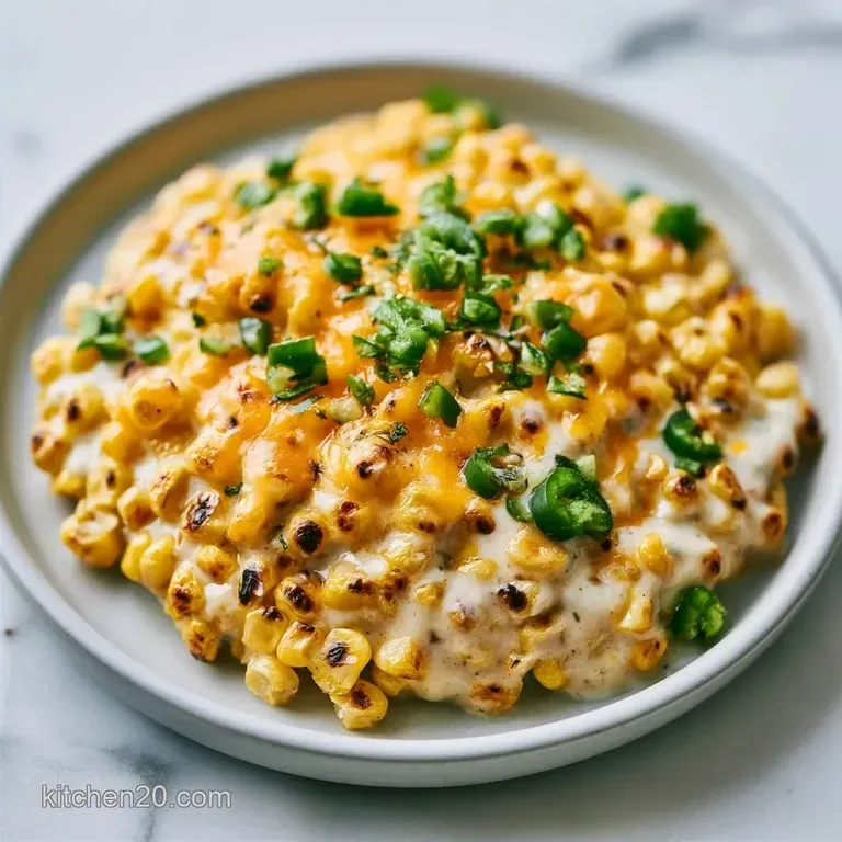 Grilled Jalapeno Popper Corn Salad