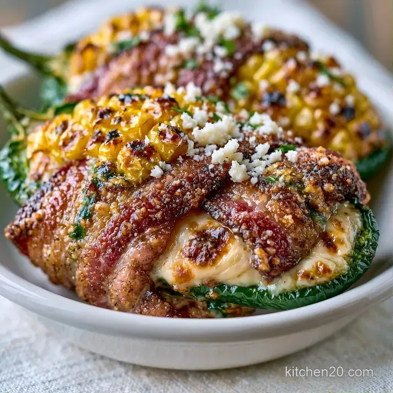 A rustic bowl of creamy charred corn topped with crumbly white cheese, fresh cilantro, and a dash of red paprika.