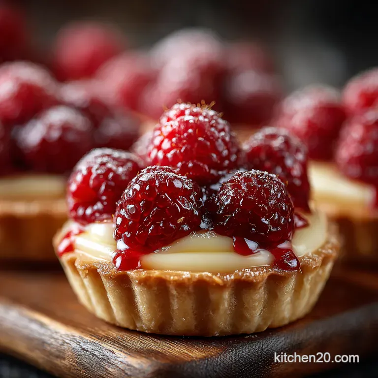 Jewel Box Mini Fruit Tarts with Classic Cr&egrave;me P&acirc;tissi&egrave;re presentation