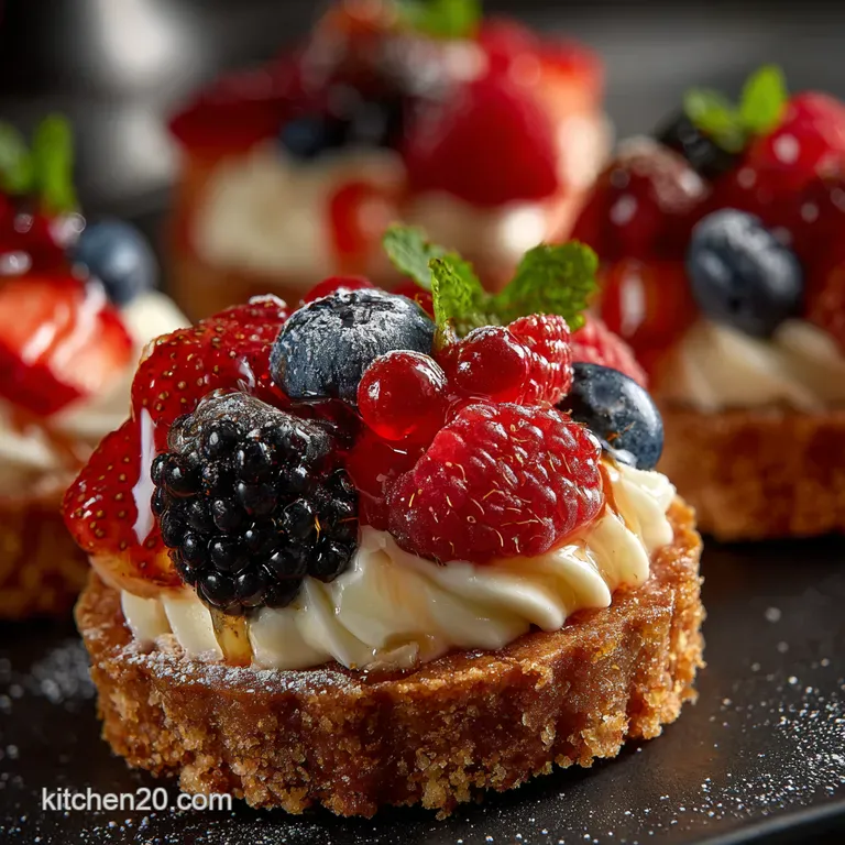 Jewel Box Mini Fruit Tarts with Classic Cr&egrave;me P&acirc;tissi&egrave;re