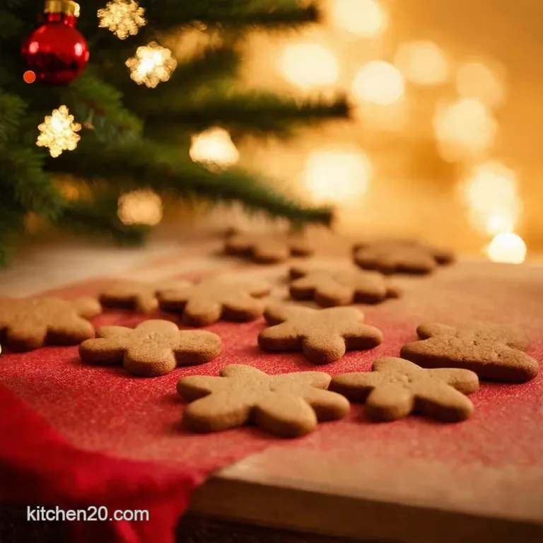 Jolly Gingerbread Cookies Perfect for Decorating presentation