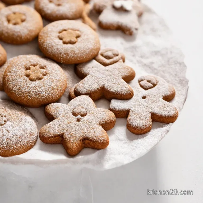 Jolly Gingerbread Cookies Perfect for Decorating