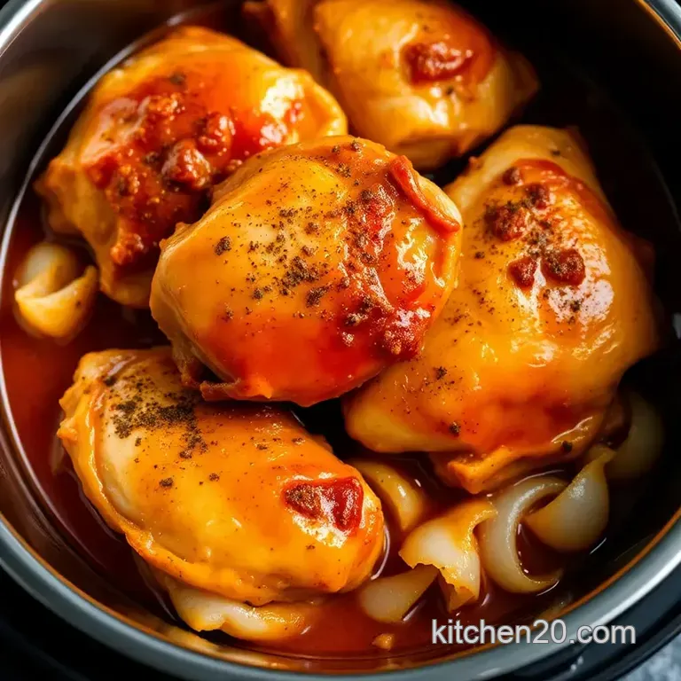 Juicy & Tender Instant Pot Chicken Thighs — Comfort Food Made Easy presentation